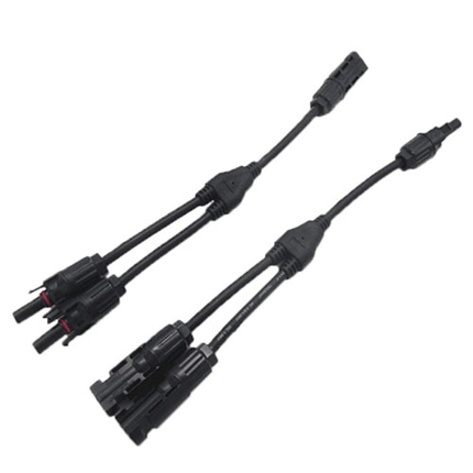 Raccord en Y avec câble, MC4 2-en-1 parallèle, 1 000 V, IP67