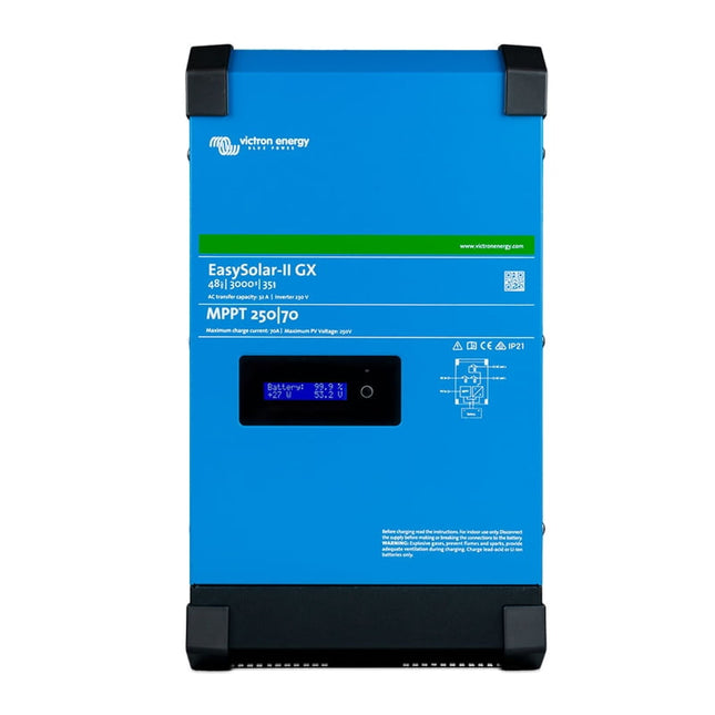 Onduleur Victron Energy EasySolar-II 48V 5000VA 48/5000/70-50 MPPT 250/100 GX