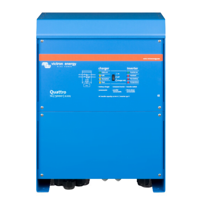 Onduleur Victron Energy Quattro 12/5000/220-100/100 12 V 5 000 VA