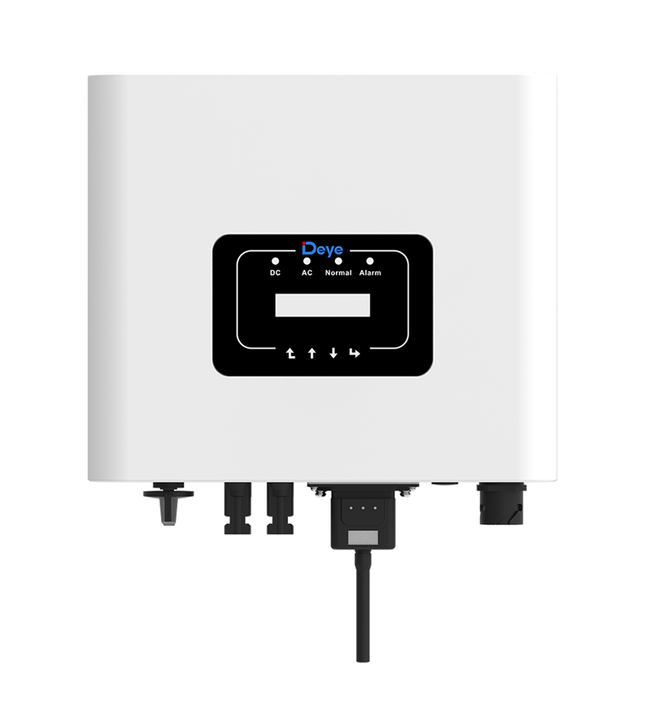 Onduleur prosommateur DEYE SUN-6K-G de 6 kW raccordé au réseau
