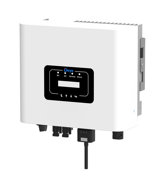 Onduleur prosommateur DEYE SUN-6K-G de 6 kW raccordé au réseau