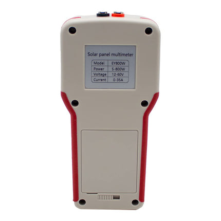 Testeur multimètre MPPT 1600 W pour panneaux photovoltaïques, Elejoy