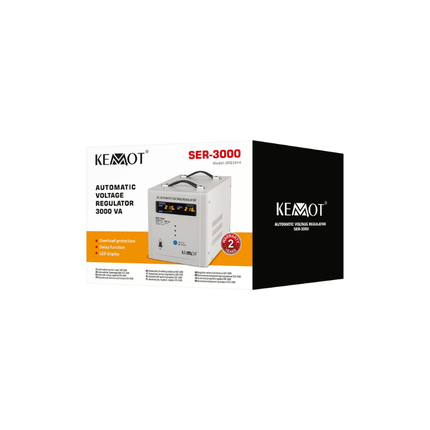 Stabilisateur de tension automatique 3000 VA, KEMOT