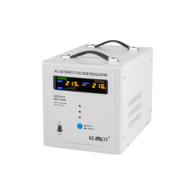 Stabilisateur de tension automatique 3000 VA, KEMOT