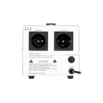 Stabilisateur de tension automatique à servomoteur 500 VA, KEMOT
