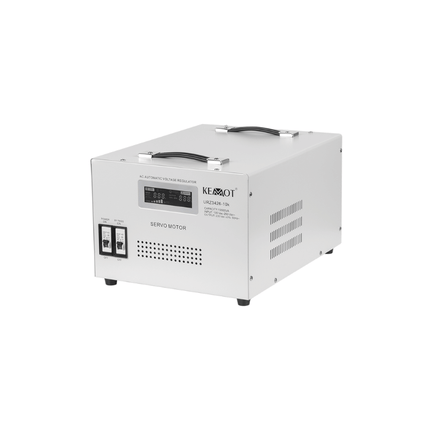 Stabilisateur de tension automatique à servomoteur, 10 000 VA, KEMOT