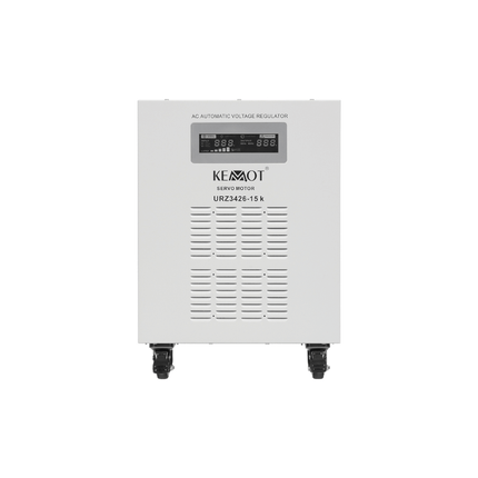 Stabilisateur de tension automatique à servomoteur, 15 000 VA, KEMOT