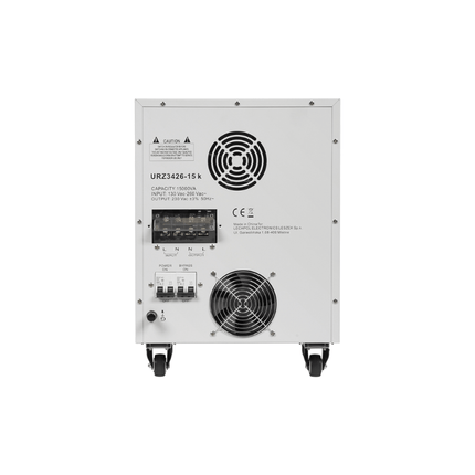 Stabilisateur de tension automatique à servomoteur, 15 000 VA, KEMOT