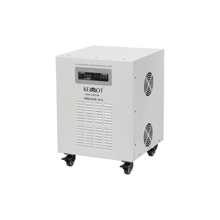Stabilisateur de tension automatique à servomoteur, 15 000 VA, KEMOT