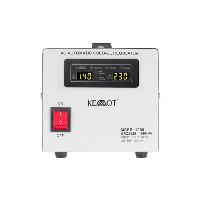 Stabilisateur de tension automatique pour servomoteur, 1000 VA, KEMOT