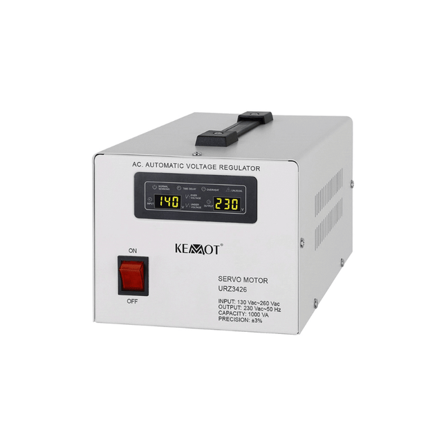 Stabilisateur de tension automatique pour servomoteur, 1000 VA, KEMOT