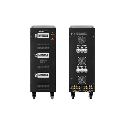 Stabilisateur de tension automatique à servomoteur, 100 kVA, KEMOT