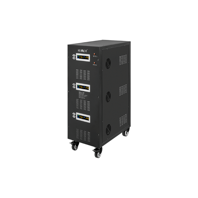 Stabilisateur de tension automatique à servomoteur, 100 kVA, KEMOT