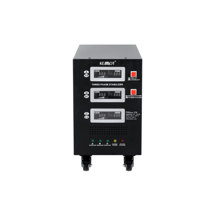 Stabilisateur de tension automatique à servomoteur, 15 kVA, KEMOT