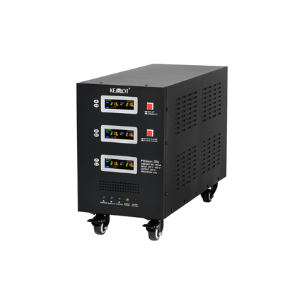 Stabilisateur de tension automatique à servomoteur de 20 kVA, KEMOT