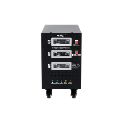 Stabilisateur de tension automatique à servomoteur, 10 000 VA, KEMOT