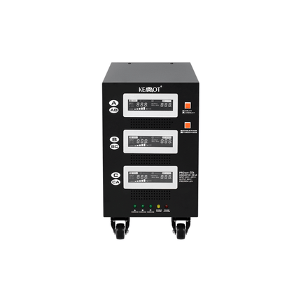 Stabilisateur de tension automatique à servomoteur, 30 kVA, KEMOT