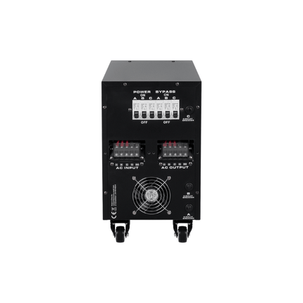 Stabilisateur de tension automatique à servomoteur, 10 000 VA, KEMOT