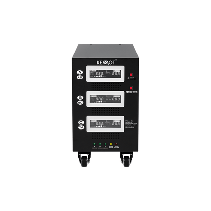 Stabilisateur de tension automatique à servomoteur de 45 kVA, KEMOT