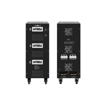 Stabilisateur de tension automatique à servomoteur de 50 kVA, KEMOT