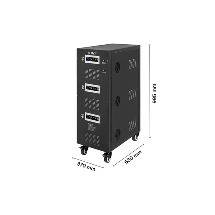 Stabilisateur de tension automatique à servomoteur de 50 kVA, KEMOT