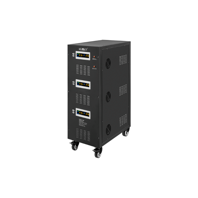 Stabilisateur de tension automatique à servomoteur de 50 kVA, KEMOT