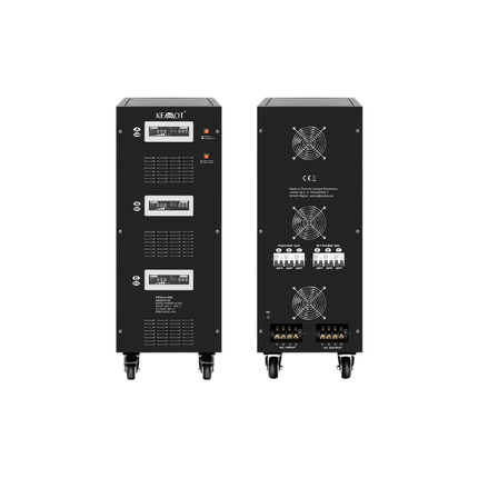 Stabilisateur de tension automatique à servomoteur de 60 kVA, KEMOT