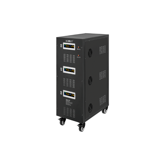 Stabilisateur de tension automatique à servomoteur de 60 kVA, KEMOT