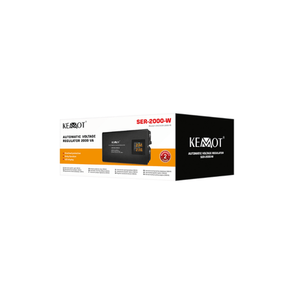 Stabilisateur de tension automatique mural KEMOT 2000VA