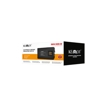 Stabilisateur de tension automatique mural KEMOT 500 VA