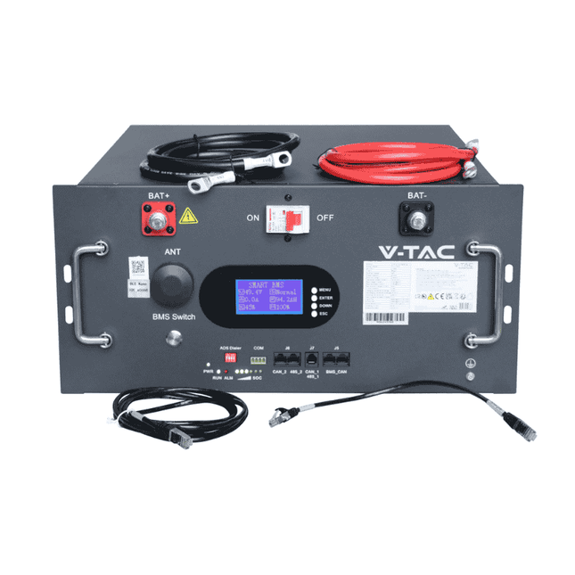 VT-91600 Batterie photovoltaïque LiFePo4 de 9,6 kWh, V-TAC