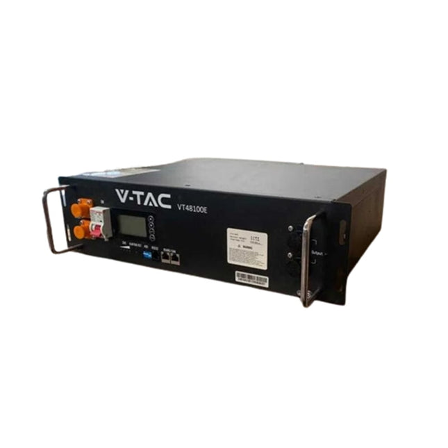 Batterie solaire LiFePo4 5,12 kWh VT48100E, V-TAC