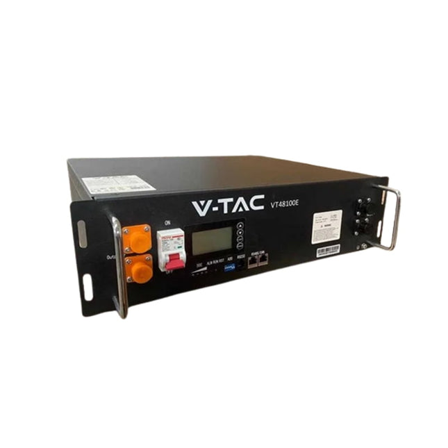 Batterie photovoltaïque LiFePo4 5,12 kWh VT48100E, V-TAC