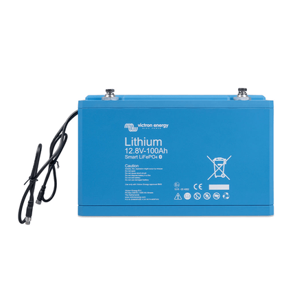 Batterie lithium-ion Victron Smart 12,8 V 100 Ah LiFePo4