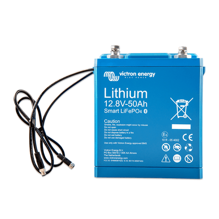 Batterie lithium-ion Victron Smart 12,8 V 50 Ah LiFePo4