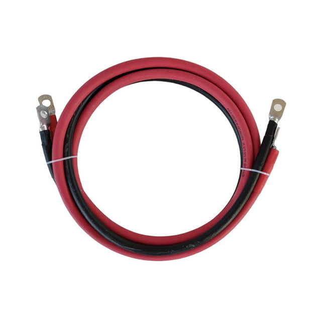 Câbles de raccordement de batterie, 70 mm², 2 m, lot