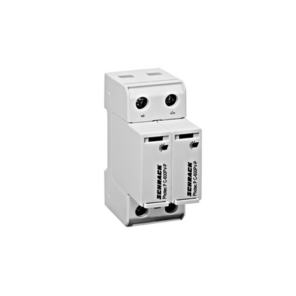 Parafoudre pour installation photovoltaïque, 600 V CC, 20 kA, Schrack