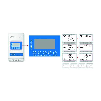 Régulateur solaire MPPT EPEVER XTRA1210N-XDS2 12 V/24 V 10 A