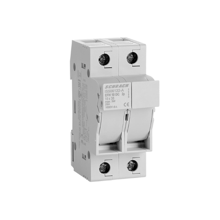 Bloc de fusibles photovoltaïque modulaire, 10 x 38, bipolaire, 20 A, Schrack