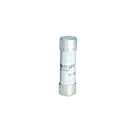 Fusible cylindrique gPV, 10 x 38, 20 A, 1 000 V CC, Schrack