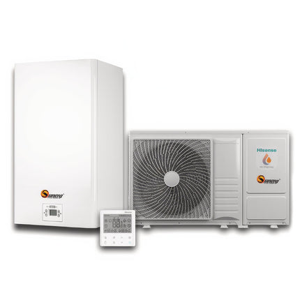 Système hybride de production d'eau chaude et de chauffage « Hybrid Uniliving S » UHS30.8 M