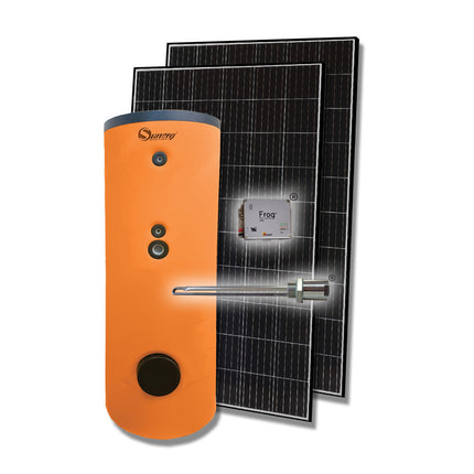 Système de chauffe-eau photovoltaïque Frog+ Forzato de 300 litres avec 3 panneaux