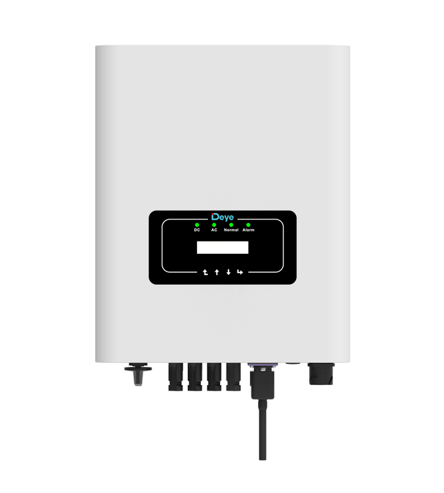 Onduleur prosommateur DEYE SUN-8K-G de 8 kW raccordé au réseau